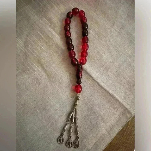 🔥2/40$🔥Meditation beads  with silver decorations - Picture 1 of 5